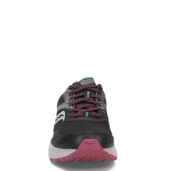Saucony Sneakers & Athletic|Women's , Cohesion TR15 Trail Running - Wide Width Black/Dusk/Mint