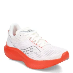 Saucony Sneakers & Athletic|Women's , Kinvara 14 Running Shoe White/Red/Grey