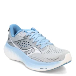 Saucony Sneakers & Athletic|Women's , Ride 17 Running Shoe - Wide Width Cloud/Breeze
