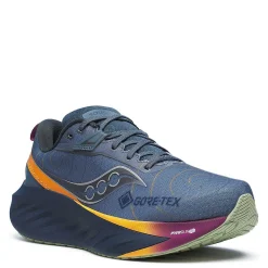 Saucony Sneakers & Athletic|Women's , Triumph 22 GTX Running Shoe Running Shoe Mirage/Navy
