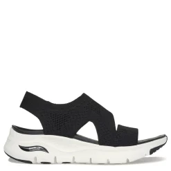 Skechers Sandals|Women's , Arch Fit - Brightest Day Sandal Black