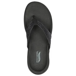 Skechers Sandals|Women's , Arch Fit Radiance - Mesmerize Sandal Black