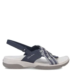 Skechers Sandals|Women's , Arch Fit Reggae Sport Sandal Navy/Grey