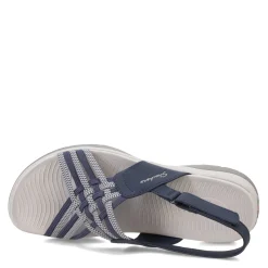Skechers Sandals|Women's , Arch Fit Reggae Sport Sandal Navy/Grey