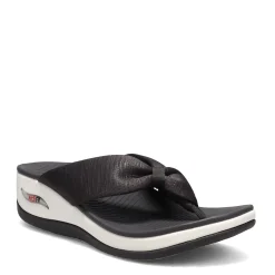 Skechers Sandals|Women's , Arch Fit Sunshine - My Life Sandal Charcoal
