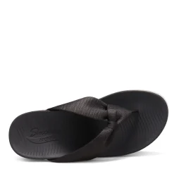 Skechers Sandals|Women's , Arch Fit Sunshine - My Life Sandal Charcoal