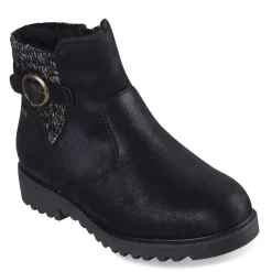 Skechers Boots|Women's , Arch Fit Marlie - Weekend Chat Boot Black