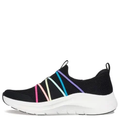 Skechers Sneakers & Athletic|Women's , Arch Fit 2.0 - Colorful Road Sneaker Black Rainbow Multi