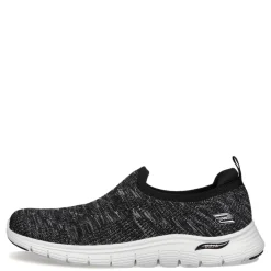 Skechers Slip-On Shoes|Women's , Arch Fit Vista - Inspiration Sneaker Black/Pink