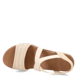 Skechers Wedges|Women's , Arch Fit Beach Kiss - Boho Beyond Sandal Natural