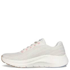 Skechers Sneakers & Athletic|Women's , Arch Fit 2.0 - Rich Vision Sneaker Natural/Light Blue/Neon