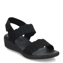 Skechers Sandals|Women's , Arya - On The Rise Sandal Black/Black