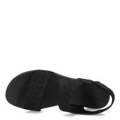 Skechers Wedges|Women's , Arya - On The Rise Sandal Black/Black