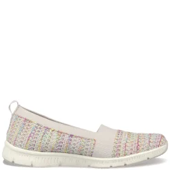 Skechers Loafers|Women's , Be-Cool - Sherbet Skies Slip-On Natural Multi