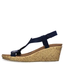 Skechers Sandals|Women's , Beverlee - Date Glam Sandal Navy