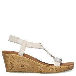 Skechers Wedges|Women's , Beverlee - Date Glam Sandal Off White