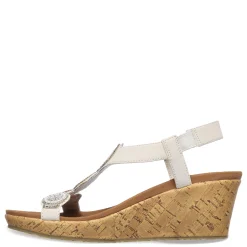 Skechers Wedges|Women's , Beverlee - Date Glam Sandal Off White