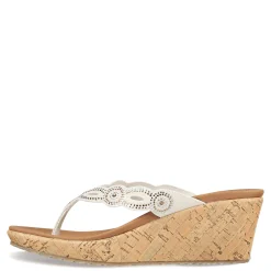 Skechers Wedges|Women's , Beverlee - Happy Charmer Sandal Off White