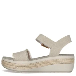 Skechers Wedges|Women's , BOBS - Empress Sandal Natural
