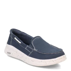 Skechers Slip-On Shoes|Women's , BOBS Arch Fit Skipper - Playful Brisk Slip-On Navy