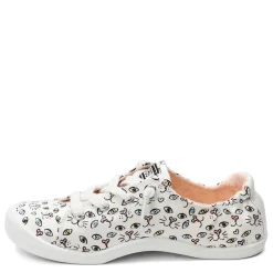 Skechers Slip-On Shoes|Women's , BOBS Beach Bingo - Painter Paws Sneaker White Multi
