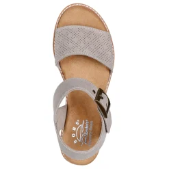 Skechers Sandals|Women's , BOBS Desert Kiss - Serendipitous Sandal Taupe