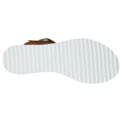 Skechers Sandals|Women's , BOBS Desert Kiss - Sunny Flair Sandal Luggage