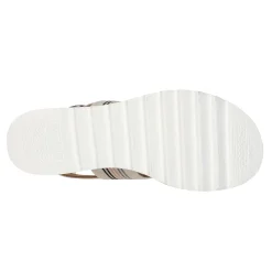 Skechers Sandals|Women's , BOBS Desert Kiss Hi - Tea Time Sandal Natural / Multi