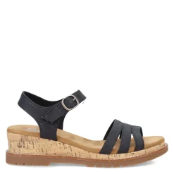 Skechers Wedges|Women's , BOBS Desert Chill - Evening Sun Sandal Charcoal