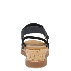 Skechers Wedges|Women's , BOBS Desert Chill - Evening Sun Sandal Charcoal