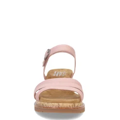 Skechers Wedges|Women's , BOBS Desert Chill - Evening Sun Sandal Blush