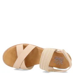 Skechers Wedges|Women's , BOBS Desert Kiss - Shore Enough Sandal Natural