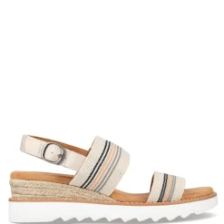 Skechers Wedges|Women's , BOBS Desert Kiss Hi - Tea Time Sandal Natural / Multi