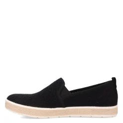 Skechers Slip-On Shoes|Women's , BOBS Flexpadrille Luxe - Summer Sky Slip-On Black