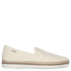 Skechers Slip-On Shoes|Women's , BOBS Flexpadrille Lo Slip-On Off White