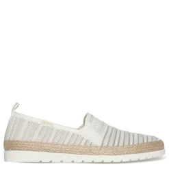 Skechers Slip-On Shoes|Women's , BOBS Flexpadrille 3.0 - Moon Edge Slip-On White Multi