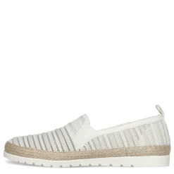 Skechers Slip-On Shoes|Women's , BOBS Flexpadrille 3.0 - Moon Edge Slip-On White Multi