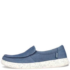 Skechers Slip-On Shoes|Women's , BOBS Skipper - Delightful Melody Slip-On Blue