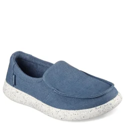 Skechers Loafers|Women's , BOBS Skipper - Delightful Melody Slip-On Blue