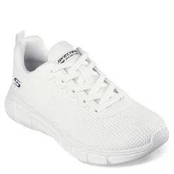 Skechers Sneakers & Athletic|Women's , BOBS Sport B Flex - Visionary Essence Sneaker - Wide Width White