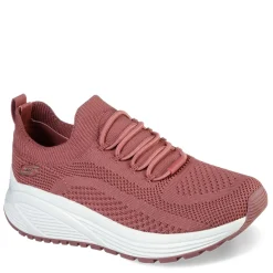 Skechers Slip-On Shoes|Women's , BOBS Sport Sparrow 2.0 - Allegiance Crew Sneaker Rose