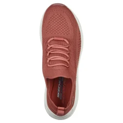 Skechers Slip-On Shoes|Women's , BOBS Sport Sparrow 2.0 - Allegiance Crew Sneaker Rose