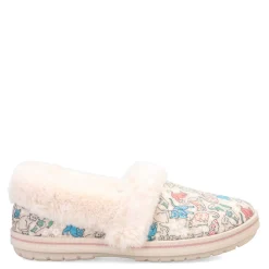 Skechers Slippers|Women's , BOBS Too Cozy - Stress Fur-ee Slipper Off White