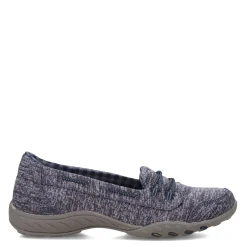 Skechers Loafers|Women's , Breathe Easy - Good Influence Slip-On Navy
