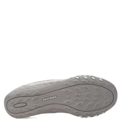 Skechers Loafers|Women's , Breathe Easy - Good Influence Slip-On Gray