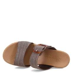 Skechers Wedges|Women's , Brystol Sandal Chocolate