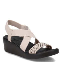 Skechers Wedges|Women's Cali, Arch Fit Rumble Sandal Stone