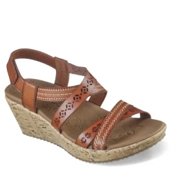 Skechers Sandals|Women's Cali, Beverlee - Delicate Glow Sandal - Wide Width Luggage