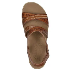 Skechers Sandals|Women's Cali, Beverlee - Delicate Glow Sandal - Wide Width Luggage