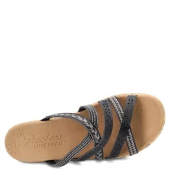 Skechers Sandals|Women's Cali, Beverlee - Tiger Posse Sandal Black